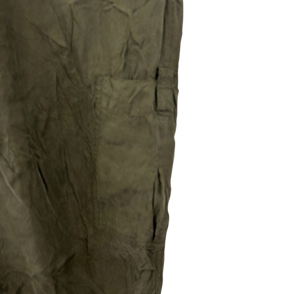 Johnny Was Biya X-Large Cargo Pants Elastic Waist Cupra Rayon Womens - Picture 6 of 11